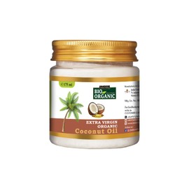 INDUS VALLEY Bio Organic Extra Virgin Coconut Oil Set Of 2 With Natural Aroma For Hair & Skin Care (175x2 = 350ml) (Set 2)