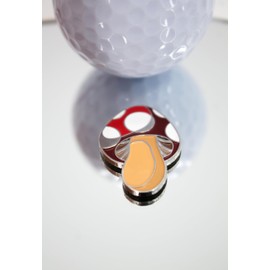 MULLIGAN HOOLIGAN Mushroom Golf Ball Marker + Magnetic Hat Clip, Funny and Unique Golf Gift, Premium Quality, The Best Present for Your Favorite Golfer, Golf Accessories for Any Occasions
