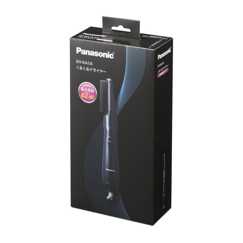 パナソニック くるくるドライヤー 騒音抑制タイプ 黒 EH-KA1A-K