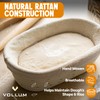 Vollum Banneton Bread Proofing Basket Sourdough Proofing Basket for Beginners