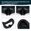 VR Face Cover for Meta Quest 3, Silicone Face Pad