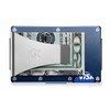 The Ridge Wallet Thinner Than Smartphone Money Clip, Aluminum, Navy