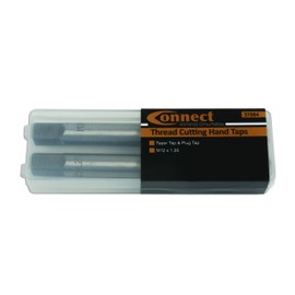 Connect Workshop Consumables 37084 M12 x 1.25 Taper Tap & Plug Tap 2 PC from 4554, Silver