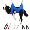 Guzekier Dog Grooming Hammock for Trim Nail, Dog Sling for