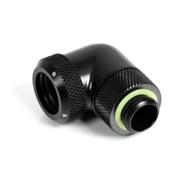 Barrow G1/4" to 14mm Multi-Link Fitting, 90 Degree Rotary, Black