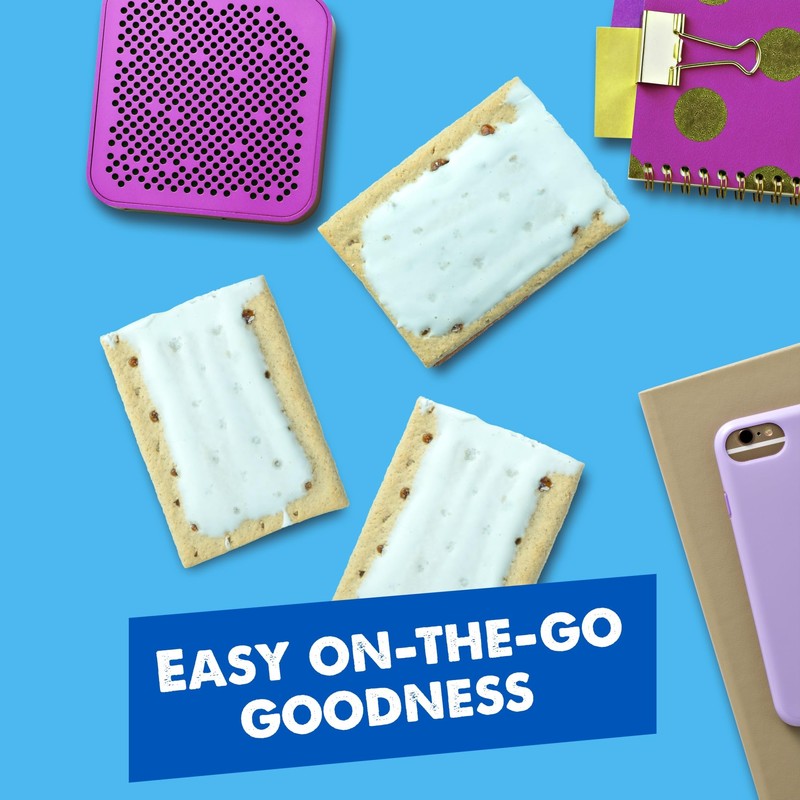 Pop-Tarts Toaster Pastries, Breakfast Foods, Kids Snacks, Frosted Cinnamon Roll