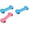 (3 Pack) KONG Puppy Goodie Bone Dog Toy, Small, Assorted