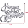 Happy Easter Rabbit Eggs Cutting Dies for Card Making，Cutting Dies