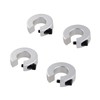 CNCYEAH 4 x Fixed Ring SBR25 Linear Rail Stopper for