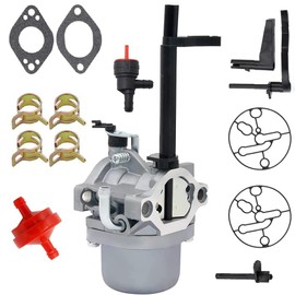 Hippotech 591378 Carburetor Replacement for Briggs & Stratton 6200 8550 10HP 796321 696132 696133 796322 697351 699958 699966 695328 with Snowblower Generator Tune-Up Kit