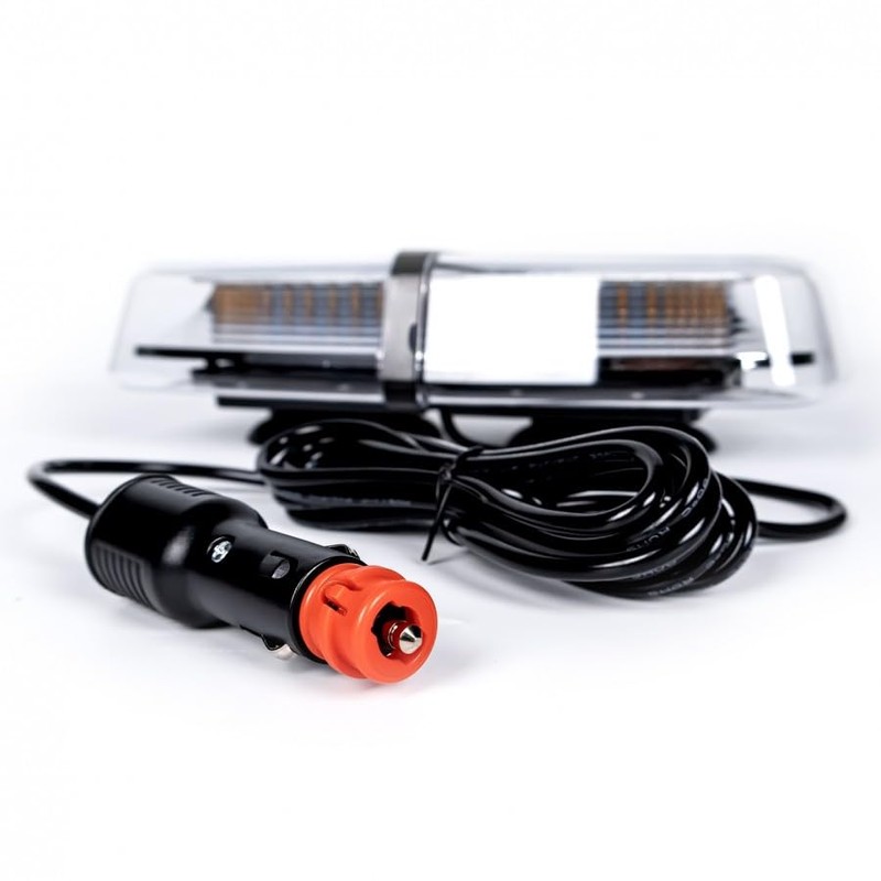 Matel Service Magnetic LED Warning Bar Rotating Light Warning Light