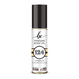 BIOCURA BC Perfume 124 Inspired by Chancellor For Women Replica Fragrance Body Oil Dupes Alcohol-Free Sample Travel Size Concentrated Long Lasting Roll-On 0.3 Fl Oz/10ml