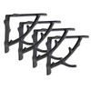NACH Decorative Shelf Brackets, 4 Pack of 5.5 x 1.8