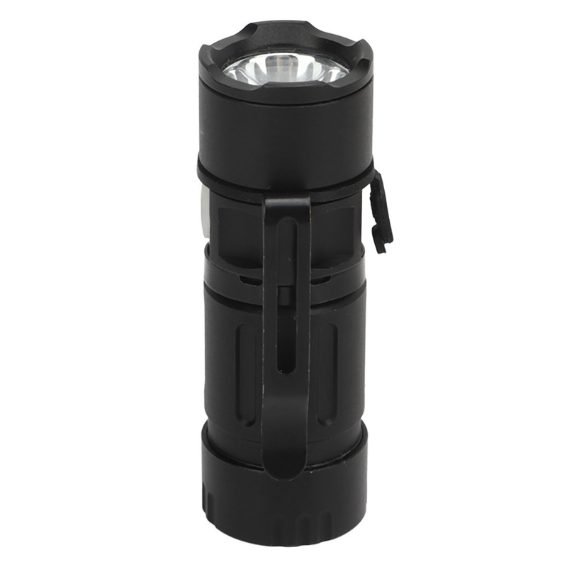 800LM Mini Flashlight Small Pocket EDC Light USB Rechargeable Keychain