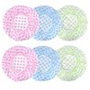Gorro de ducha 6 piezas sombreros de ducha impermeables, elástico