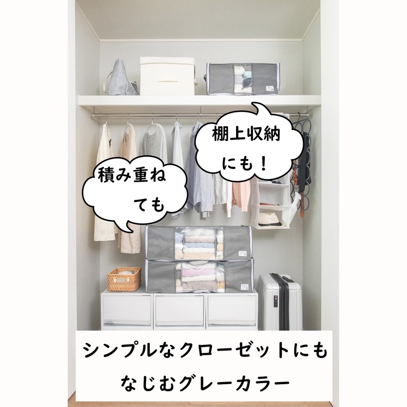Towa Sangyo 84416 Clothes Storage Bag, Easy to Put In