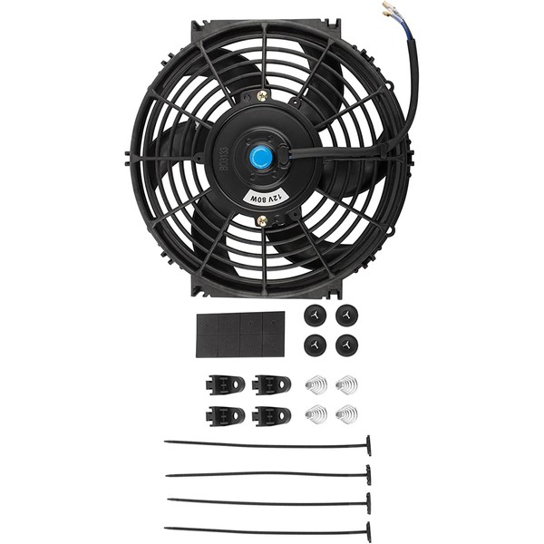 YMAUGP 10 Inch Universal Slim Fan Pull Electric Radiator Cooling