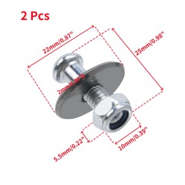 Oedema 2 Pcs 22mm Tile Cutting Scoring Wheel Carbide Tile Cutter Replacement 22mm x 6mm x 2mm Ceramic Cutting Wheel for Glass, Ceramics, Ceramic
