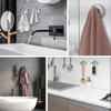 fufupaw Pack of 2 Suction Hooks, Suction Hooks, Suction Cup,