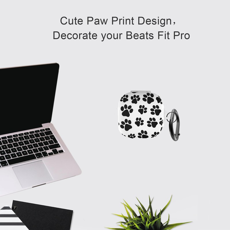 AGAOSH - Funda para Beats Fit Pro con llavero, funda