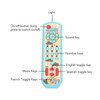 TV Remote Control Toy Baby Simulated Remote Control Toy with