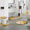 REDBEST Lynn Toilet Lid Cover 47 x 50 cm Yellow