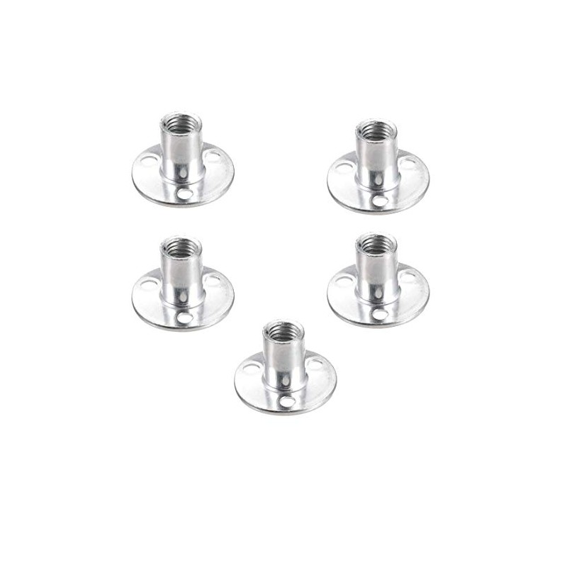 Socell M12 Brad Hole Tee Nut Carbon Steel Round Base