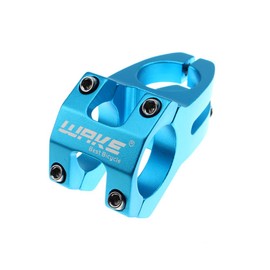 Wake 31.8 Stem 45 mm Mountain Bike Stem Short MTB Stem for 31.8 Handlebar Most Mountain Bike Road Bike MTB BMX Blue