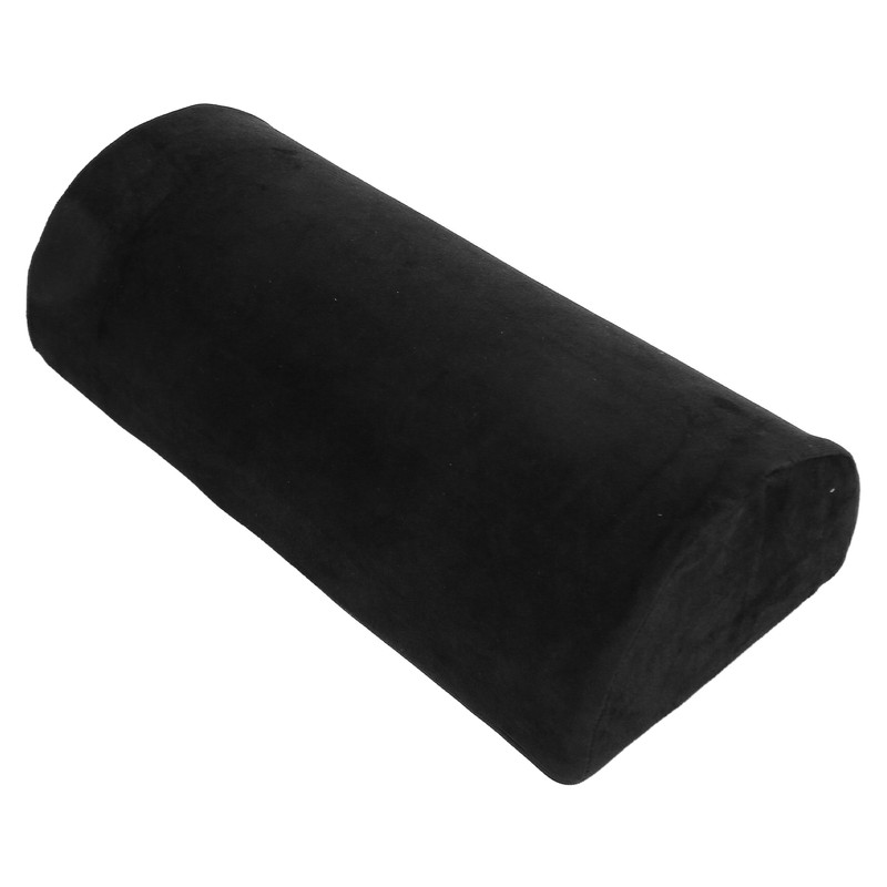 Half Moon Pillow Black Ankle Knee Neck Lumbar Support Cushion