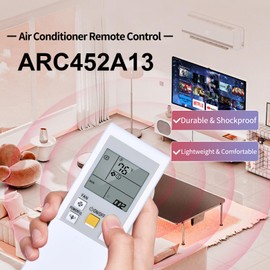 New Universal Replacement Remote Control Compatible for Daikin ARC452A8 ARC452A9 ARC452A10 ARC452A11 ARC452A12 ARC452A13 ARC452A14 Air Conditioner