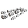 Vigor V1897 Socket Set with Multi-Purpose Profile, 1/4"