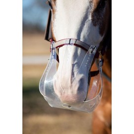 KM Elite ThinLine Flexible Filly Grazing Muzzle - Soft Light & Durable Protect from Overeating (Large)