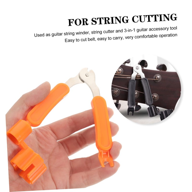 CORHAD Guitar String Winder Cutter Tool Bass Repair Equipment for
