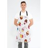 Wasach Little delicious cupcakes Adjustable Bib Apron, Cooking Kitchen Apron