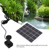 3W 5V Solar Water Fountain Pump 120L/H Landscape Garden Solar