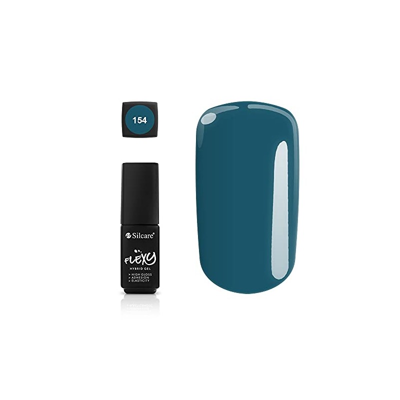 154 Silcare Soak Off Hybrid UV LED Flexy Gel Manicure