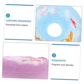 FOMIYES Bath Salt Balls Set 4pcs Bath for Comfort for Friends and Family Random Color