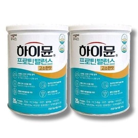 [Geongan Nara] Highmune Protein Balance Savory Flavor 304g 2 Containers / [건강나라] 하이뮨 프로틴 밸런스 고소한맛 304g 2통