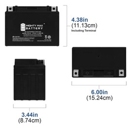 Mighty Max Battery YTZ12S 12V 11Ah Battery for Honda 300 NSS300 Forza 2014-2015