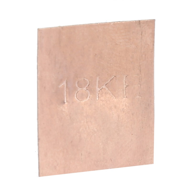 18K Rose Gold Solder Plate Jewelry Welding Soldering Plate Jewelry