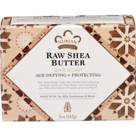 Bar Soap Raw Shea Butter 5 Oz By Nubian Heritage