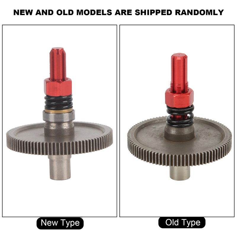 91T Slipper Gear Set Differential Upgrade Parts Metal Gear Assembly