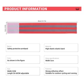 YMWALK 4PCS Hi Vis Reflective Armbands Reflective Strips,High Visibility Safety Reflective Running Gear,Reflective Wristbands for Jogging Running Walking Cycling Outdoor for Adults Children