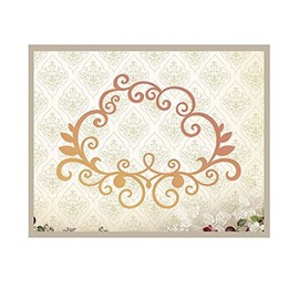 Couture Creations Flourish Outline Intricutz Dies, 8.3x11.8x0.1 cm, Multi-Colour