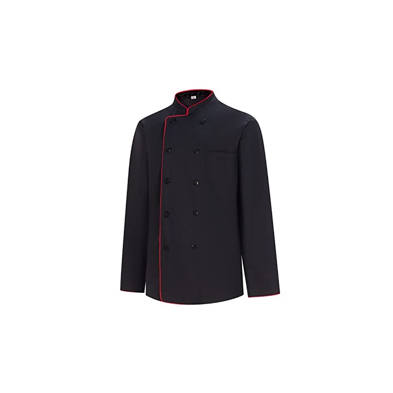 MISEMIYA - Ref.842B Men's Chef's Jacket - Hospitality Uniform, Chef's