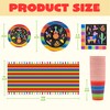 JOYIN 82PCS Fiesta Tableware Set, Mexican Party Supplies Packs for