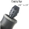 10 Pcs 1/8'' Collet Nut Set - Includes 1/8'' Collet
