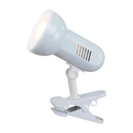 globo E27 R63 40 Watt Basic Spot Clip, White