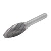 Jeanoko Grinding Bit Rotary Burr Double Cut Grinder Head Tool