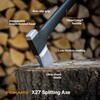 Fiskars X27 Super Splitting Axe, 36" Wood Splitting Axe for